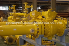 Trunnion-Mounted-Ball-Valve-on-Gas-Site