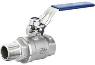 2PC BALL VALVE 1000WOG M x M