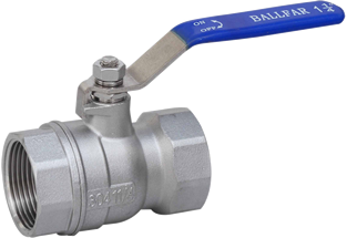 2PC Ball Valve 1000WOG Reduce Port