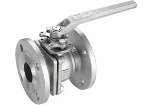 2PC Floating Ball Valve DIN Flanged