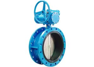 flanged butterfly valve rubber lined