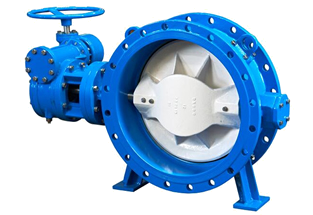 Double Flanged Eccentric Butterfly Valve