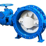 double flanged eccentric butterfly valve