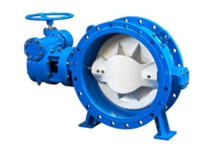 double flanged eccentric butterfly valve
