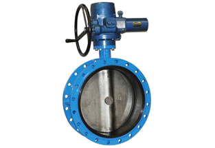 Flanged Butterfly Valve Rubber Lined