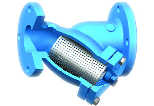 Flanged Y Strainer with Plug