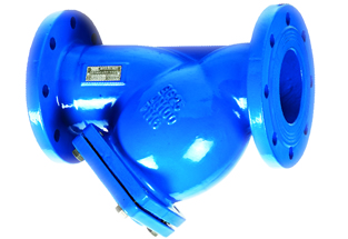 Flanged Y Strainer with Plug