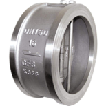 wafer dual plate check valve