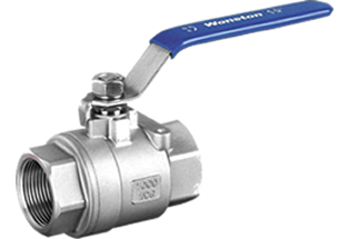 2PC Ball Valve 1000WOG Standard