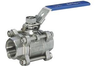 3PC Ball Valve 1000PSI DIN Standard