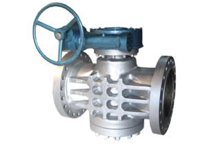 Inverted Pressure Balance Lubricated Plug Valve