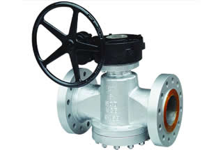 Inverted Pressure Balance Lubricated Plug Valve