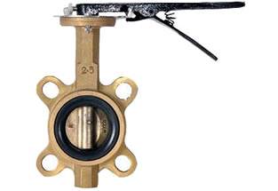 JIS Bronze Wafer Butterfly Valve