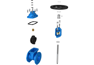 SABS 665 Resilient Seated Gate Valve