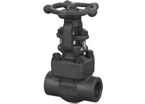 Forged steel gate valve