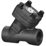 Forged steel Y check valve