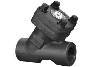 Forged steel Y check valve