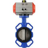 Pneumatic Universal Wafer Butterfly Valve