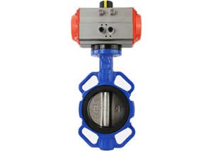 Pneumatic Universal Wafer Butterfly Valve