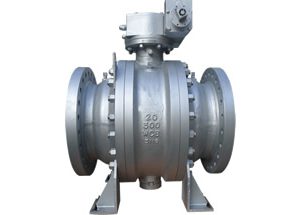ANSI trunnion mounted ball valve