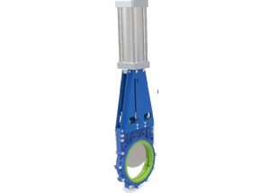 PZ673PU Polyurethane Lined Knife Gate Valve