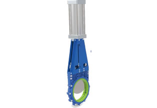 PZ73PU Polyurethane Lined Knife Gate Valve