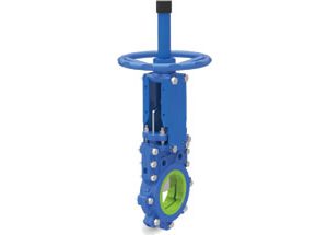 PZ73PU Polyurethane Lined Knife Gate Valve