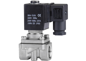 ZS 2 Way Direct Acting Solenoid Valve Stainless Steel