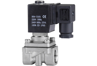 ZS 2 Way Direct Acting Solenoid Valve Stainless Steel