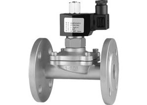 ZS Two Way Direct Acting Solenoid Valve Flanged
