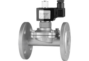 ZS Two Way Direct Acting Solenoid Valve Flanged