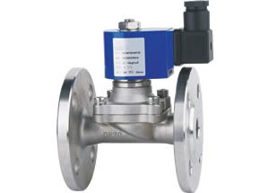 ZS 2 Way Direct Acting Solenoid Valve Flanged