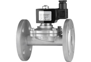 ZS 2 Way Direct Acting Solenoid Valve Flanged