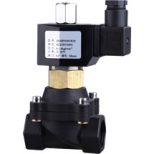 ZS Plastic Zero Pressure Differential Solenoid Valve NO