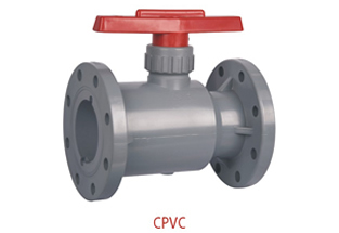 UPVC Plastic Flanged Ball Valve