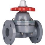 CPVC Flanged Type Diaphragm Valve