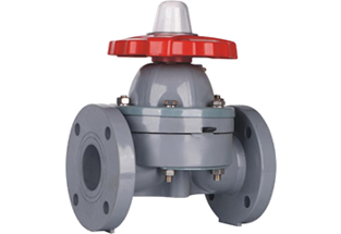 UPVC Flanged Type Diaphragm Valve