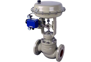 Electric Cage Type Globe Control Valve