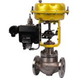 Pneumatic Cage Guided Globe Control Valve