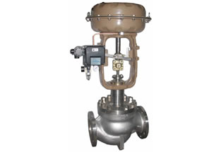 Electric Cage Type Globe Control Valve