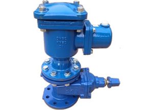 Double Orifice Air Valve with Isolation Valve