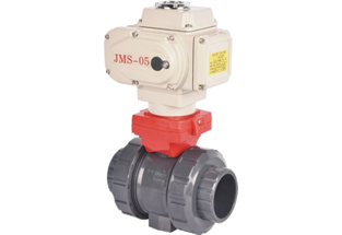 Electric Plastic Socket Ball Valve