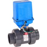 Electric Plastic Socket Ball Valve