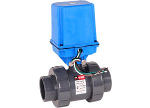 Electric Plastic Socket Ball Valve