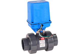 Electric Plastic Socket Ball Valve