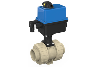 Electric Plastic Socket Ball Valve