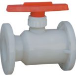 FRPP Plastic Flanged Ball Valve