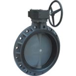 FRPP Plastic Wafer Butterfly Valve