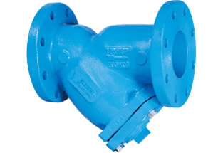 Flanged Y Strainer with Plug