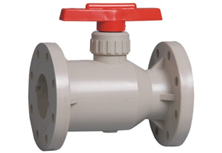 UPVC Plastic Flanged Ball Valve